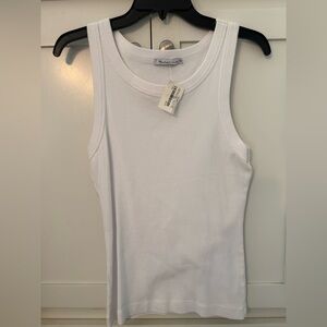 Michael Stars Classic White Tank Top